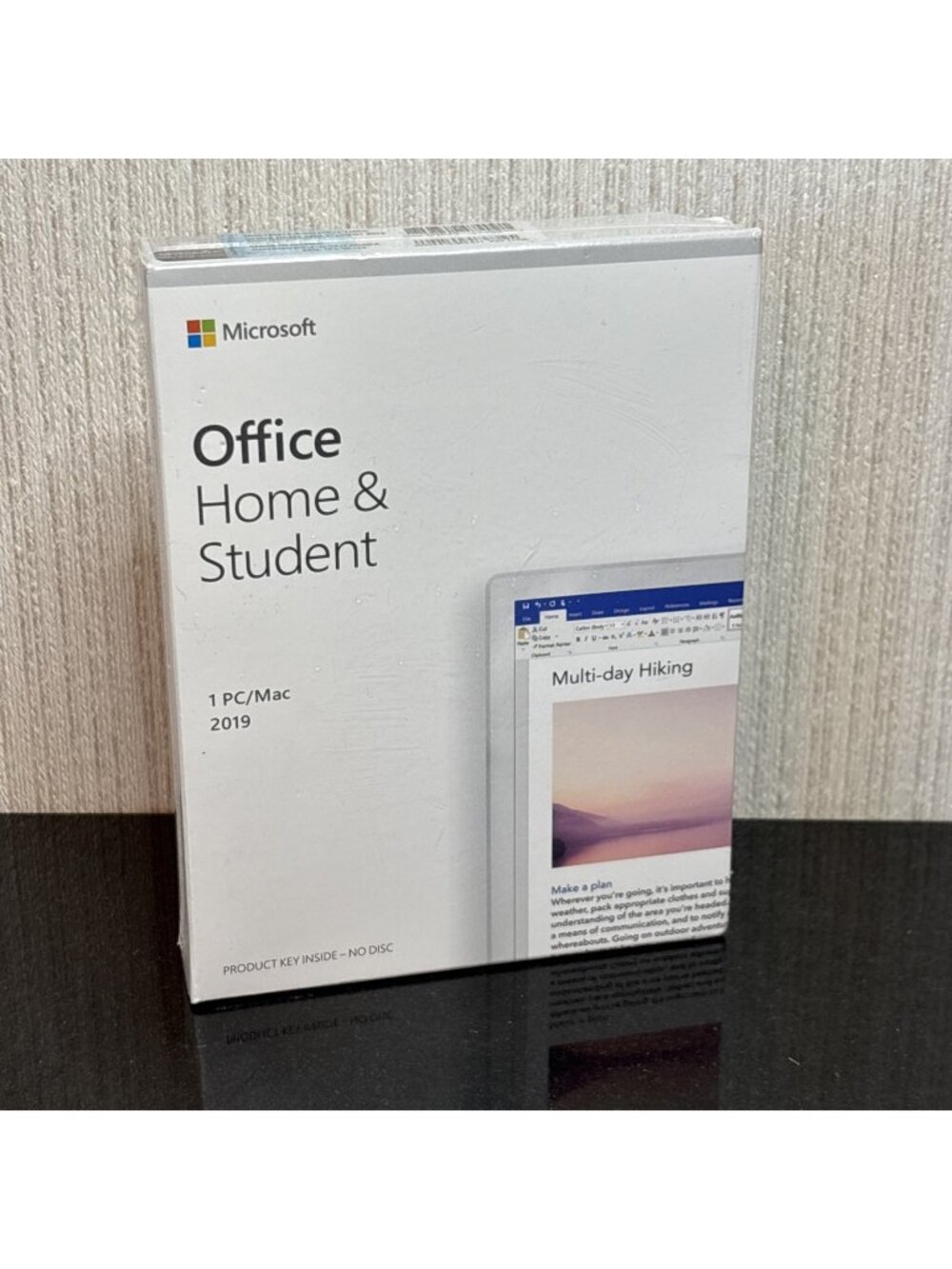 Microsoft Office Home Student 2019 ONE Device Key Windows PC Mac Sealed New